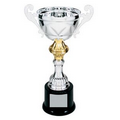 Cup Trophy, Silver - 10" Tall